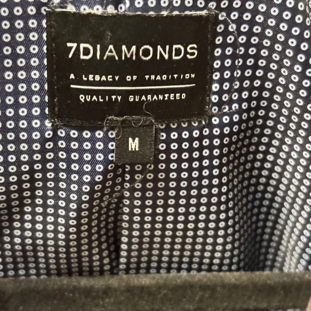 7 Diamonds Blazer Men Size M Brown Tailored Jacket